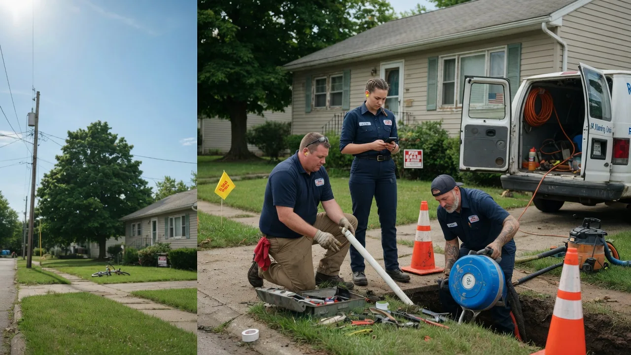 Sewer Line Repair in Camden Wyoming, DE near me